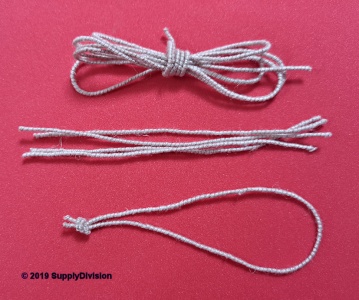 Flax elasticated cord on spool (Kg)